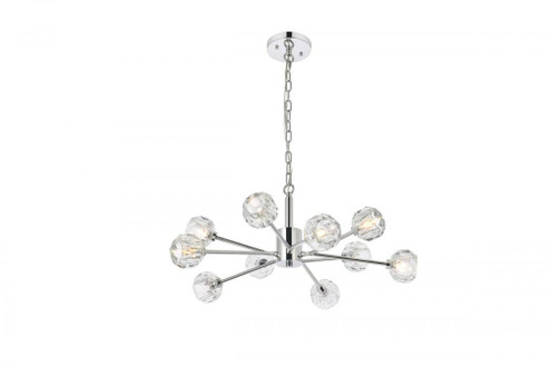 Graham 10 Light Pendant in Chrome (758|3509D29C)