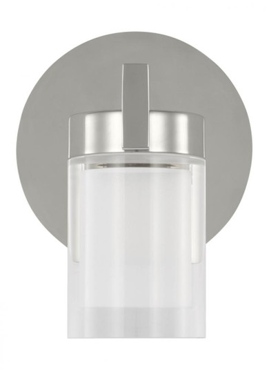 Kelly Wearstler Esfera 1-light dimmable LED small sconce with polished nickel finish (7355|KWWS19927N)