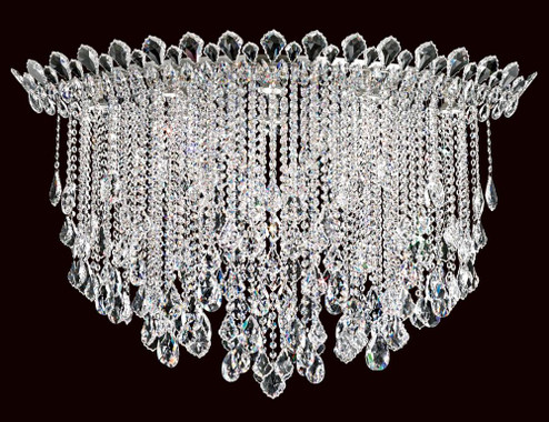 Trilliane Strands 8 Light 120V Semi-Flush Mount in Polished Stainless Steel with Radiance Crystal (168|TR4802N-401R)