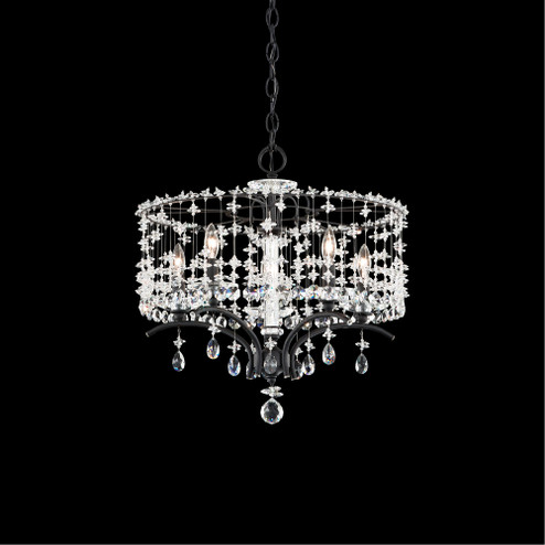 Bella Rose 5 Light 120V Chandelier in White with Clear Radiance Crystal (168|TC1018N-06R)