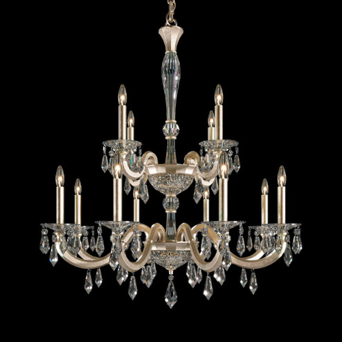Napoli 12 Light 120V Chandelier in French Gold with Radiance Crystal (168|S7612N-26R)