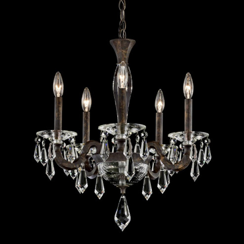 Napoli 5 Light 120V Chandelier in Heirloom Bronze with Radiance Crystal (168|S7605N-76R)