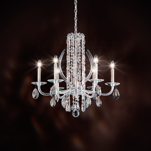 Siena 6 Light 120V Chandelier in Polished Stainless Steel with Clear Radiance Crystal (168|RS8306N-401R)