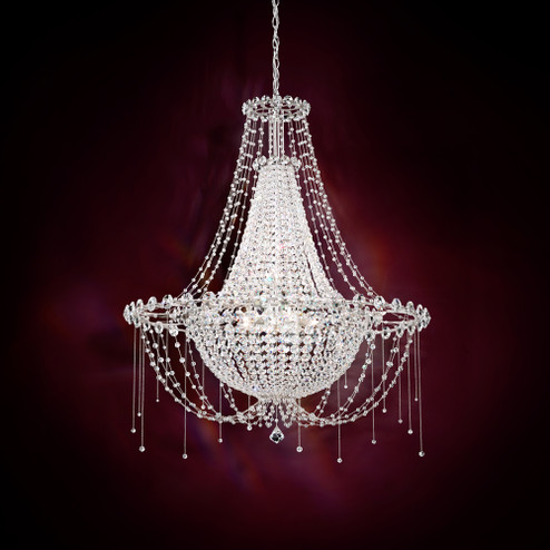 Chrysalita 8 Light 120V Pendant in Polished Stainless Steel with Radiance Crystal (168|CM8334N-401R)