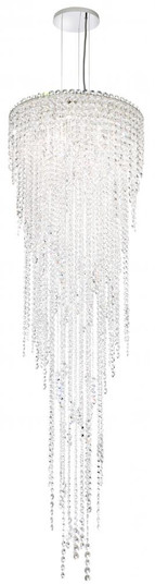 Chantant 5 Light 120V Pendant in Polished Stainless Steel with Optic Crystal (168|CH1813N-401O)