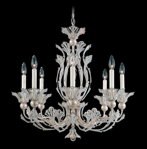 Rivendell 8 Light 120V Chandelier in Heirloom Gold with Clear Radiance Crystal (168|7866-22R)