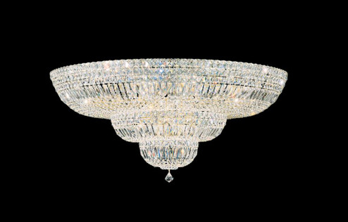 Petit Crystal Deluxe 27 Light 120V Flush Mount in Polished Silver with Clear Radiance Crystal (168|5896-40R)
