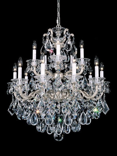 La Scala 15 Light 120V Chandelier in Heirloom Gold with Radiance Crystal (168|5075-22R)
