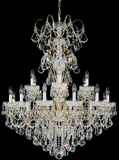 New Orleans 18 Light 120V Chandelier in Etruscan Gold with Clear Radiance Crystal (168|3660-23R)
