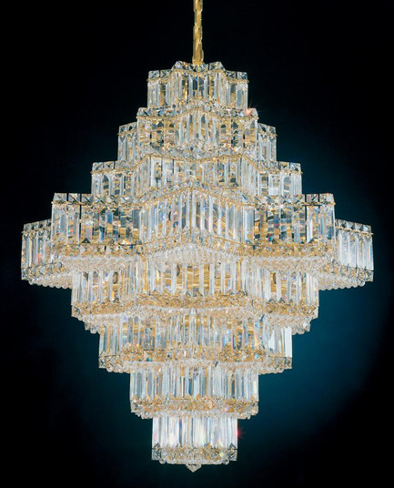 Equinoxe 45 Light 120V Chandelier in Aurelia with Clear Optic Crystal (168|2726-211O)