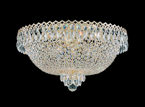 Camelot 6 Light 120V Flush Mount in Polished Silver with Clear Optic Crystal (168|2618-40O)