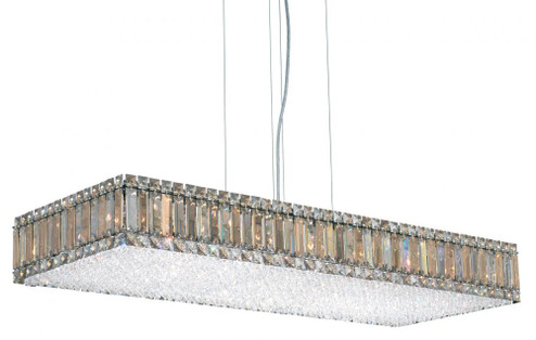 Quantum 23 Light 120V Pendant in Polished Stainless Steel with Clear Radiance Crystal (168|2274R)