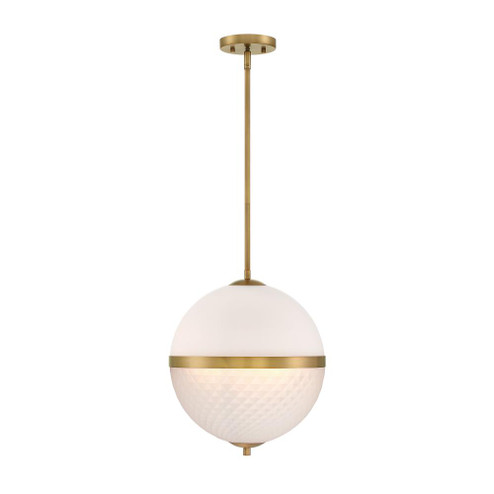 Dia 14 in. 3-Light Old Satin Brass Modern Pendant Light (21|D301C-14P-OSB)