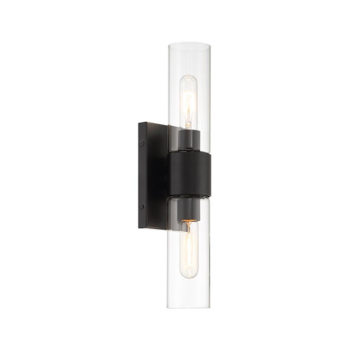 Anton 17.5 in. 2-Light Matte Black Transitional Wall Sconce Light (21|D286M-2WS-MB)