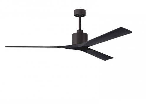 Nan XL - 72'' Ceiling Fan - Textured Bronze Finish - Matte Black Blades (230|NKXL-TB-BK-72)