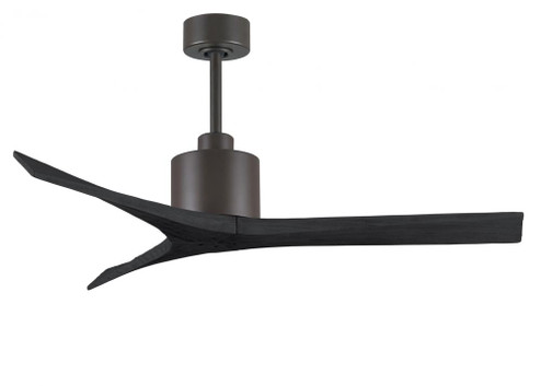 Mollywood - 52'' Ceiling Fan - Textured Bronze Finish - Matte Black Blades (230|MW-TB-BK-52)