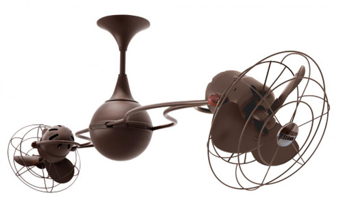 Italo Ventania - Rotational Ceiling Fan - Bronzette Finish - Metal Blades (230|IV-BZZT-MTL)