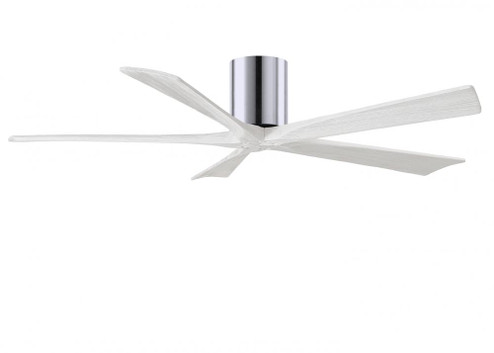 Irene - 5H - Polished Chrome - Matte White - Blades - 60'' Blades (230|IR5H-CR-MWH-60)