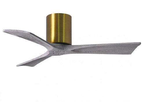 Irene - 3H - Brushed Brass - Barn Wood Tone Blades - 42'' Blades (230|IR3H-BRBR-BW-42)