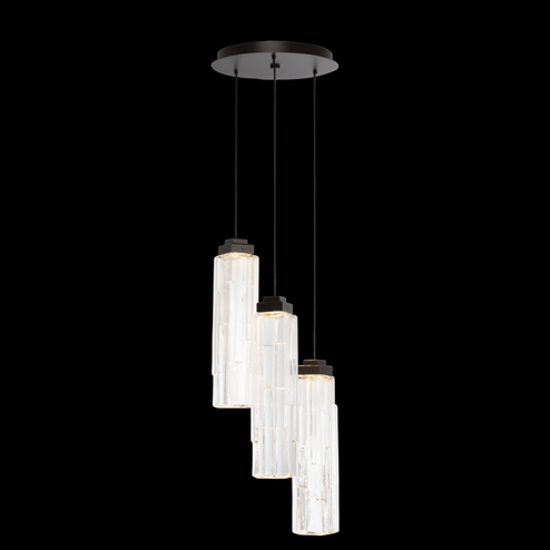 Ledgestone Round 8pc Multi-Pendant (1289|CHB0056-08-CS-LC-C01-L1)