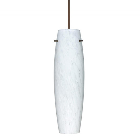 Besa Stilo 11 Pendant, Carrera, Bronze, 1x9W LED (127|XP-412119-LED-BR)
