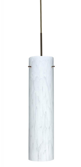 Besa Stilo 16 LED Pendant For Multiport Canopy Carrera Bronze 1x9W LED, 15Ft. Cord (127|J-722419-LED-BR-L)