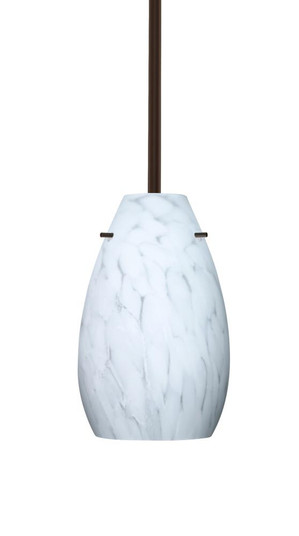 Besa Pera 9 Stem Pendant Bronze Carrera 1x100W Medium Base, 15Ft. Cord (127|1TT-412619-BR-L)