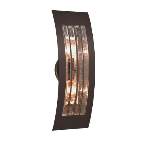 Besa, Sail Wall Sconce, Smoke Bubble, Bronze Finish, 2x8W LED Filament (127|SAIL17SM-EDIL-BR)