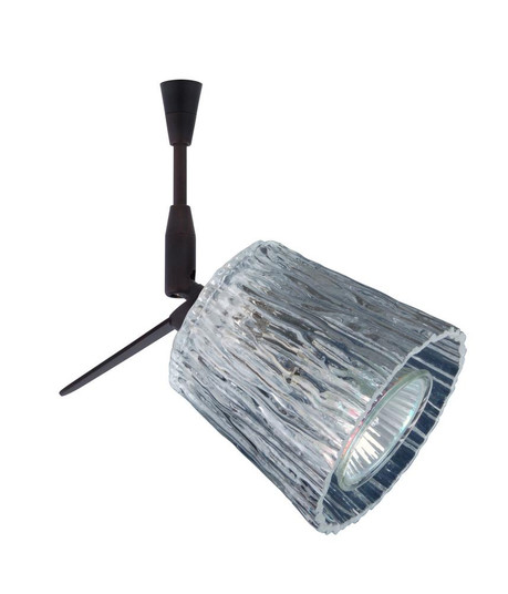 Besa Spotlight With 12'' Stem Nico 3 Bronze Clear Stone 1x50W Halogen Mr16 (127|SP-514500-12-BR)