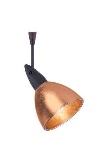 Besa Spotlight With 18'' Stem Divi Bronze Copper Foil 1x50W Bipin MR16 (127|SP-1758CF-18-BR)