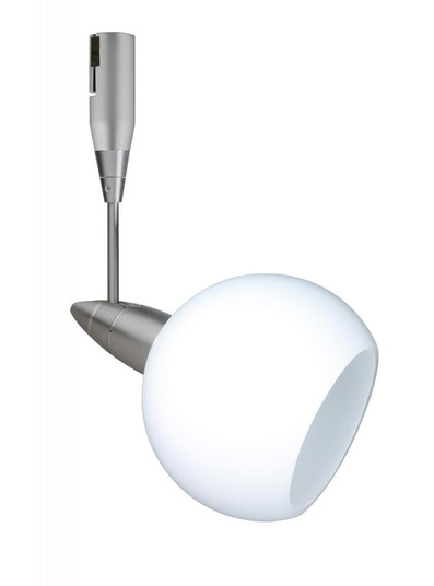 Besa Spotlight With 12'' Stem Palla 3 Satin Nickel Opal Matte 1x35W Bipin MR11 (127|RSP-155907-12-SN)