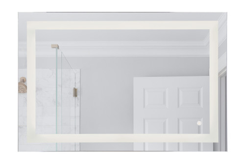 48'' x 32'' Front Lit LED Mirror, Defogger & Dimmer, 3000K (20|MIR115-W)