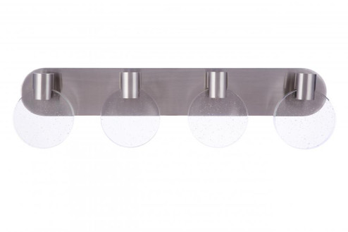 Glisten 4 Light LED Vanity in Brushed Polished Nickel (20|15130BNK-LED)