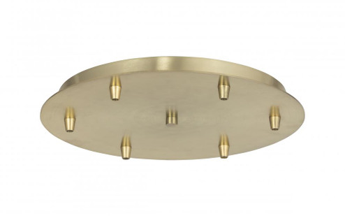 6 Light Round Multi Port Canopy (3442|116-SG)
