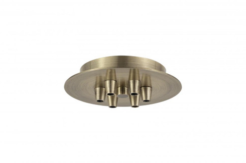 6 Light Round Multi Port Canopy (3442|106-AB)