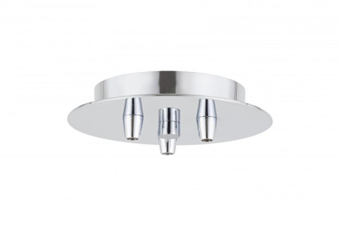 3 Light Round Multi Port Canopy (3442|103-PC)