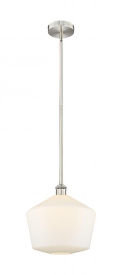 Cindyrella - 1 Light - 12 inch - Brushed Satin Nickel - Cord hung - Mini Pendant (3442|616-1S-SN-G651-12-LED)