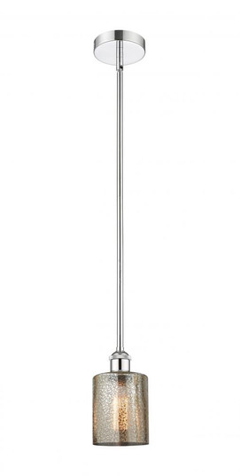 Cobbleskill - 1 Light - 5 inch - Polished Chrome - Cord hung - Mini Pendant (3442|616-1S-PC-G116)