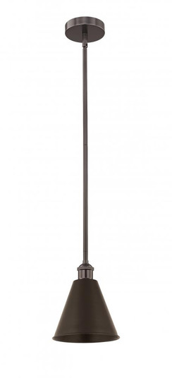 Berkshire - 1 Light - 8 inch - Oil Rubbed Bronze - Cord hung - Mini Pendant (3442|616-1S-OB-MBC-8-OB-LED)