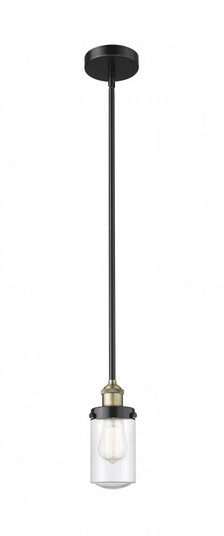 Dover - 1 Light - 5 inch - Black Antique Brass - Stem hung - Mini Pendant (3442|616-1SH-BAB-G314)