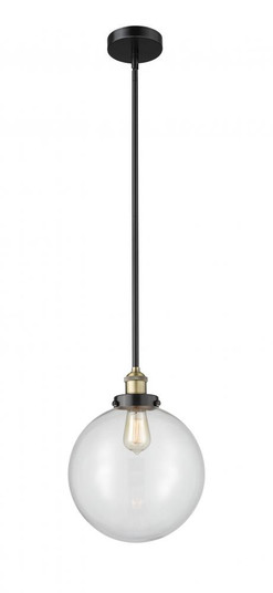 Beacon - 1 Light - 12 inch - Black Antique Brass - Stem hung - Mini Pendant (3442|616-1SH-BAB-G202-12)