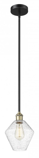 Cindyrella - 1 Light - 8 inch - Black Antique Brass - Stem hung - Mini Pendant (3442|616-1S-BAB-G654-8)