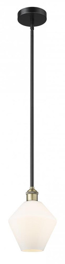 Cindyrella - 1 Light - 8 inch - Black Antique Brass - Stem hung - Mini Pendant (3442|616-1S-BAB-G651-8)