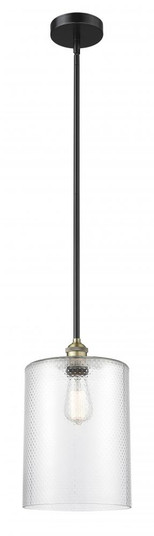 Cobbleskill - 1 Light - 9 inch - Black Antique Brass - Stem hung - Mini Pendant (3442|616-1S-BAB-G112-L)