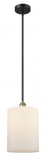 Cobbleskill - 1 Light - 9 inch - Black Antique Brass - Stem hung - Mini Pendant (3442|616-1S-BAB-G111-L)