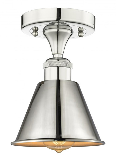 Smithfield - 1 Light - 7 inch - Polished Nickel - Semi-Flush Mount (3442|616-1F-PN-M8-PN)