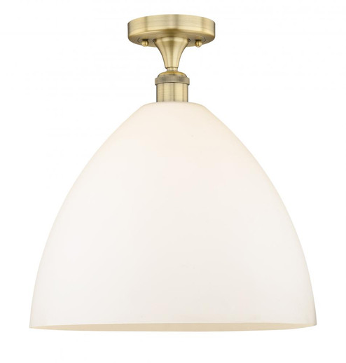 Bristol - 1 Light - 16 inch - Brushed Brass - Semi-Flush Mount (3442|616-1F-BB-GBD-161)