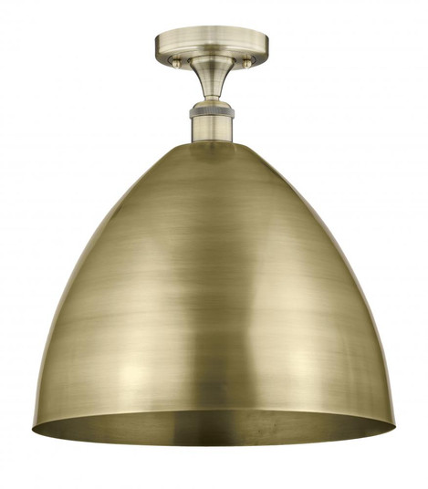 Bristol - 1 Light - 16 inch - Antique Brass - Semi-Flush Mount (3442|616-1F-AB-MBD-16-AB)