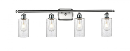 Clymer - 4 Light - 34 inch - Brushed Satin Nickel - Bath Vanity Light (3442|516-4W-SN-G804)