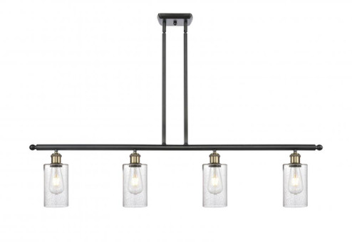 Clymer - 4 Light - 48 inch - Black Antique Brass - Stem hung - Island Light (3442|516-4I-BAB-G804)